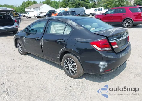2015 Honda Civic Lx из США, поврежденный, VIN 19XFB2F56FE200352
